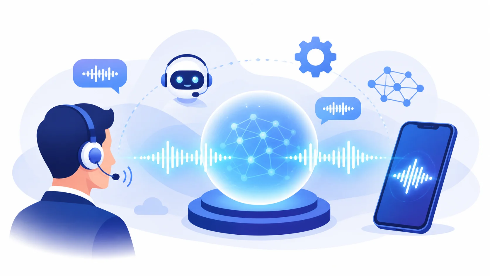 Speech to speech AI architecture showing direct audio-to-audio model bypassing the traditional STT-LLM-TTS pipeline